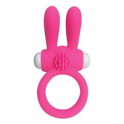 Neon Rabbit Cock Ring Vibrator