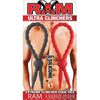 Ram Ultra Clinchers Cock Ties 2 Pack Red, Black