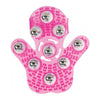 Roller Balls Massager Pink Massage Glove