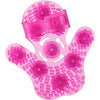 Roller Balls Massager Pink Massage Glove