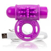 Screaming O Charged Owow Vooom Vibrating Cock Ring Purple