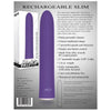 Evolved Rechargeable Slim Vibe 7 Function Waterproof Purple