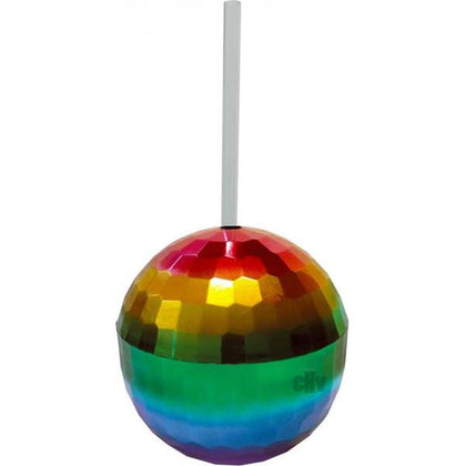 Rainbow Disco Ball Cup