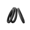 Perfect Fit Xact-fit Silicone Rings L-xl (#20, #21, #22) Black