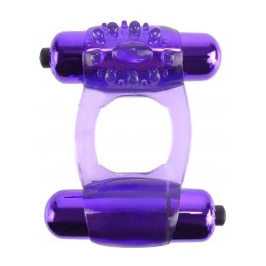 Fcr - Fantasy C-ringz Duo-vibrating Super Ring Purple