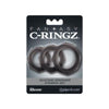 Fantasy C-ringz Silicone Designer Stamina Set Black