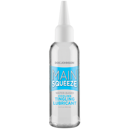 Main Squeeze Cooling Tingling Water Based Lubricant 3.4oz