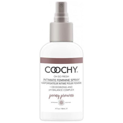 Coochy Intimate Feminine Spray Peony Prowess 4 fluid ounces