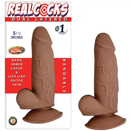 Real Cocks Dual Layered #1 5.5 inches Dildo