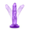 Naturally Yours - 5in Mini Cock - Purple