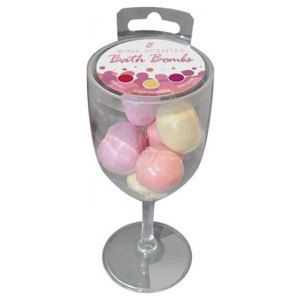 Wine Scented Bath Bombs (8pc)