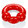 Oxballs 2-pack Cockring, Steel & Red