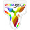 Rainbow Triple Play Butt Plug