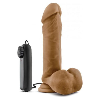 Loverboy -  Soccer Champ - Vibrating 8 Inch Realistic Dildo - Mocha