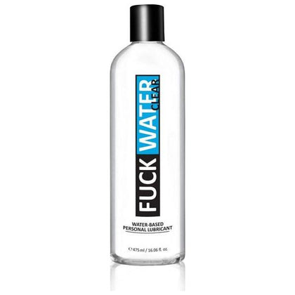 F*ck Water Clear H2O Water Based Lubricant 16oz