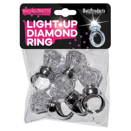 Light Up Diamond Ring (5pk)