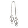 Endurance Butterfly Nipple Clamps with Jewel Chain