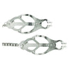 Endurance Butterfly Nipple Clamps with Jewel Chain