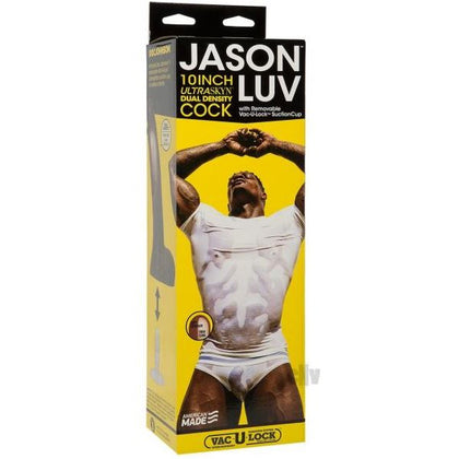 Jason Luv 10 inches Ultraskyn Cock Brown Dildo