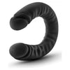 Ruse - Silicone Double Headed Dildo - 18in - Black