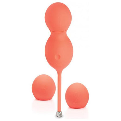 We-Vibe Bloom Coral Kegal Balls Orange