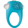 The Teal Tickler Vibrating Cock Ring