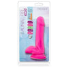 Au Naturel Bold Delight 6 inches Dildo Pink