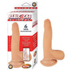 Realcocks Sliders 6 inches Uncircumcised Beige Dildo