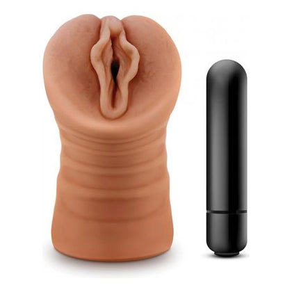 M For Men Sofia Mocha Tan Vagina Stroker