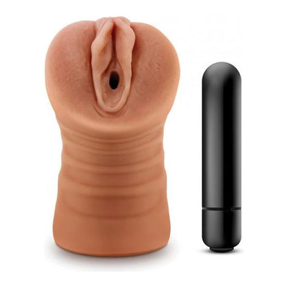 M For Men Julieta Mocha Tan Vagina Stroker