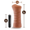 M For Men Julieta Mocha Tan Vagina Stroker