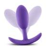 Luxe - Wearable Vibra Slim Plug - Medium - Purple