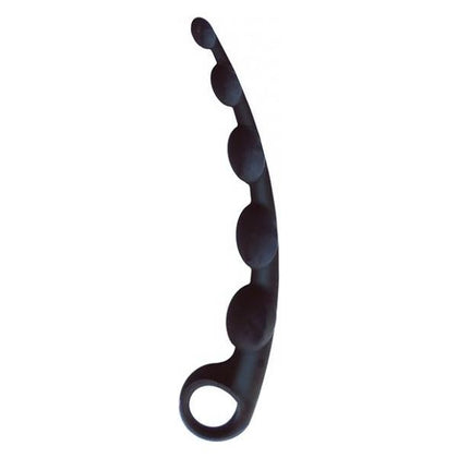 The 9's Ss-curves Curved Silicone Anal Beads