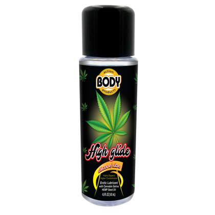 High Glide Erotic Silicone Lubricant 4.8oz Bottle