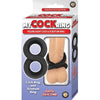 My Cockring Figure Eight Cock & Scrotum Ring Black