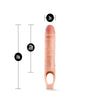 Performance - 10 Inch Cock Sheath Penis Extender - Vanilla