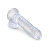 King Cock Clear 7in Cock with Balls
