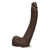 Signature Cocks Isiah Maxwell 10 Inch Ultraskyn Cock With Removable Vac-u-lock Suction Cup Chocolate