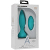 A-play Vibe Adventurous Rechargeable Silicone Anal Plug With Remote Teal