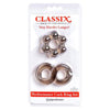 Classix Performance Cock Ring Set,Smoke