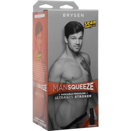 Man Squeeze Brysen Ultraskyn Stroker Ass Vanilla