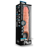 Performance Plus - 9 Inch Silicone Cock Sheath Penis Extender - Vanilla