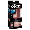 King Cock Triple Density 5 inches Dildo with Balls Beige