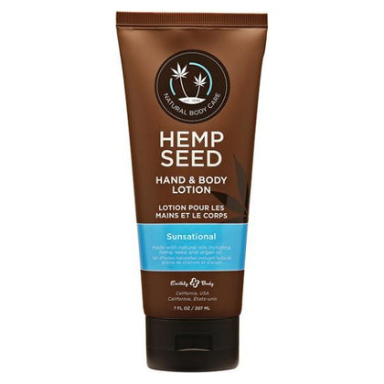 Eb Hemp Seed Sunsational Hand And Body Lotion 7oz