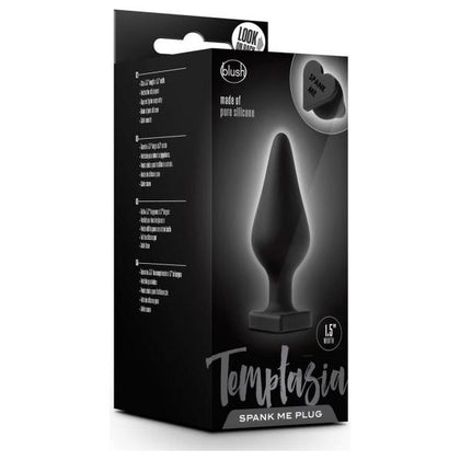 Temptasia Spank Me Butt Plug Black