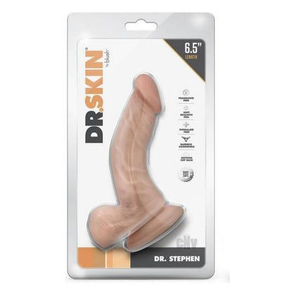 Dr. Skin Dr. Stephen 6.5 In. Dildo With Balls Beige