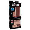 King Cock Triple Density 9 inches Cock, Balls Beige