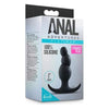 Anal Adventure Platinum Stacked Plug Black