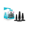 Anal Adventures Basic Plug Kit Black