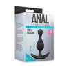 Anal Adventures Platinum Wave Plug Black